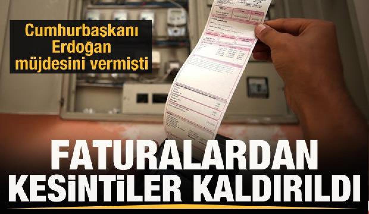 Elektrik faturalarından TRT payı kaldırıldı! Yasa Meclis’ten geçti
