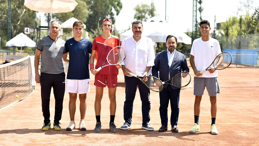 Türkiye Tenis Şampiyonası Sarıçam’da başladı…