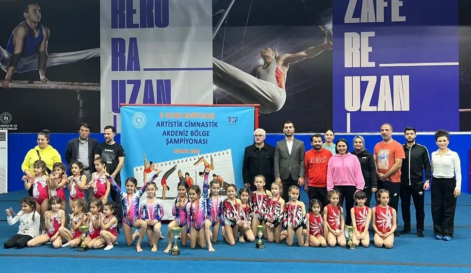 Cimnastik Sporu Adana’da Şaha Kalktı