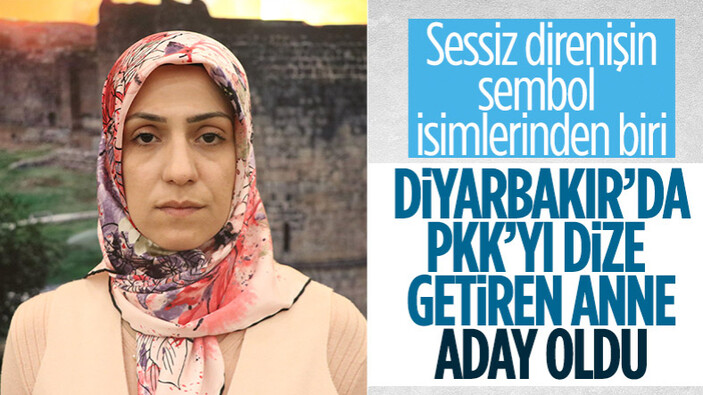 Diyarbakır annesi Ayşegül Biçer, AK Parti’den milletvekili adayı oldu