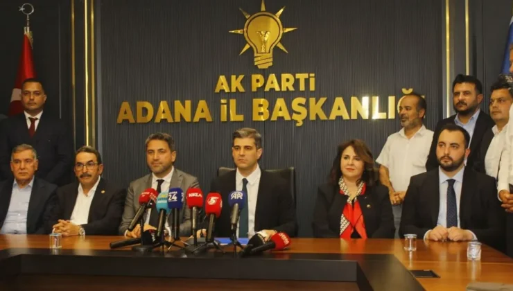 AK Parti Adana’da Özkan dönemi başladı