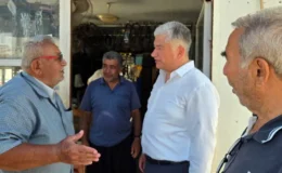 Sadullah Kısacık Karataş İlçesi’nde Ziyaretlerde Bulundu
