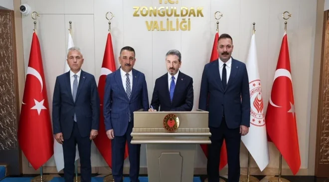 Bakan Yardımcısı Ahmet Aydın, Zonguldak'ta