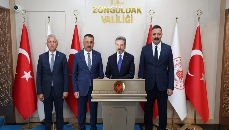 Bakan Yardımcısı Ahmet Aydın, Zonguldak'ta