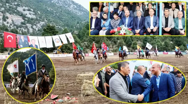 Bilal Erdoğan'ın katılımıyla İbradı'da Etnospor rüzgarı