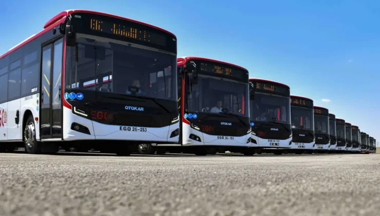EGO otobüs filosu güçlenmeye devam ediyor