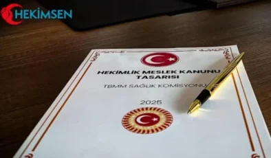 Hekimsen'den Hekimlik Meslek Yasası tasarısı için "değiştirilme" endişesi