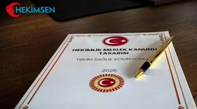 Hekimsen'den Hekimlik Meslek Yasası tasarısı için "değiştirilme" endişesi