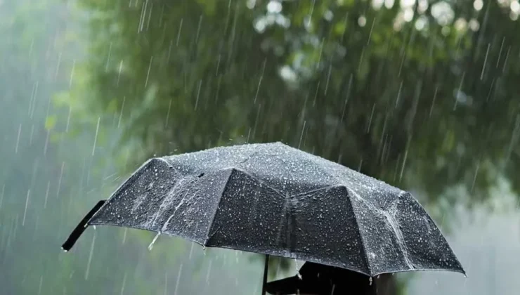 Meteoroloji'den 5 il için sarı kodlu yağış uyarısı