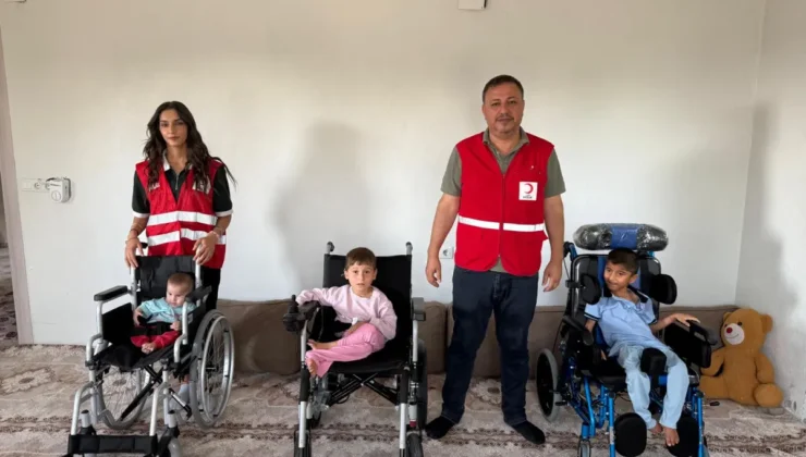 Kızılay’dan cam kemik hastalarına destek