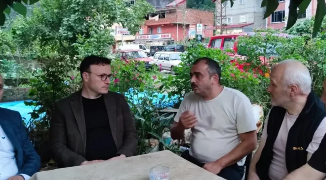 Kuzgun Köyü’ne Kaymakam Kaldırım’dan geçmiş olsun ziyareti