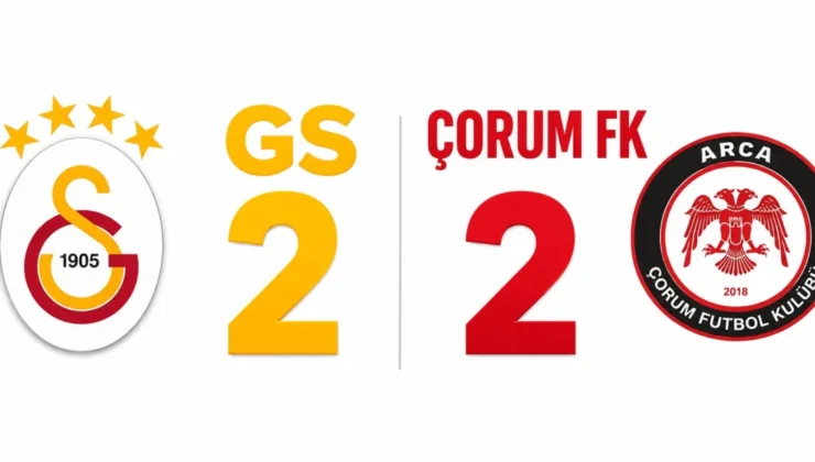 RAMS Park’ta  Galatasaray 2 Arca Çorum FK 2